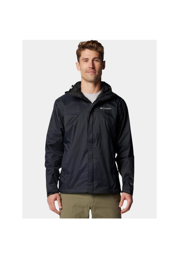 columbia - Kurtka Przeciwdeszczowa Męska Columbia Watertight II. Kolor: czarny. Sport: turystyka piesza