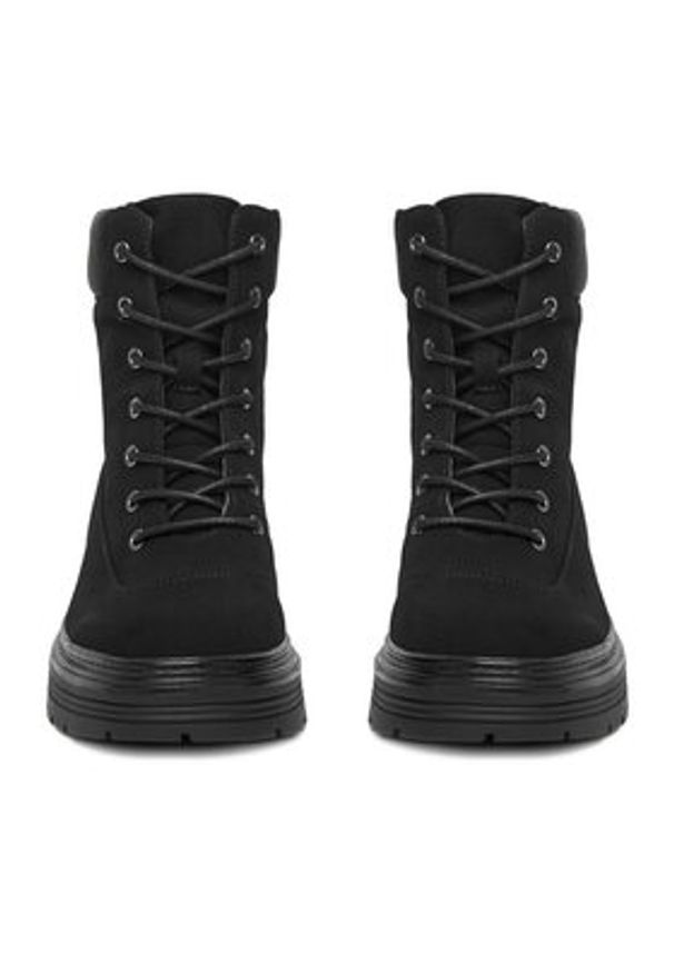 DeeZee Trzewiki 25519-1 Czarny. Kolor: czarny. Materiał: materiał, syntetyk