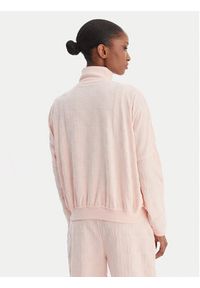 Hugo - HUGO Bluza Monogram 50556831 Różowy Regular Fit. Kolor: różowy. Materiał: bawełna #4