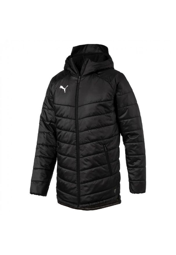 Puma - Męska kurtka zimowa PUMA DryCell wodoodporna, rozmiar S. Kolor: czarny, biały, wielokolorowy. Sezon: zima. Sport: piłka nożna