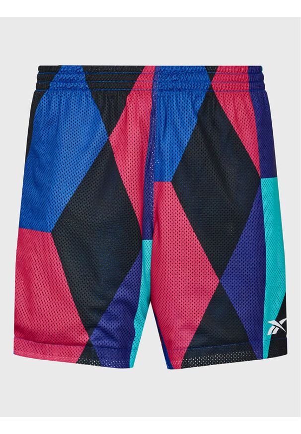 Reebok Szorty sportowe City League HG0159 Niebieski Relaxed Fit. Kolor: niebieski. Materiał: syntetyk. Styl: sportowy