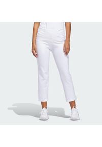 Adidas - Spodnie Do Kostki Ultimate365+. Stan: podwyższony. Kolor: biały. Sport: golf #1
