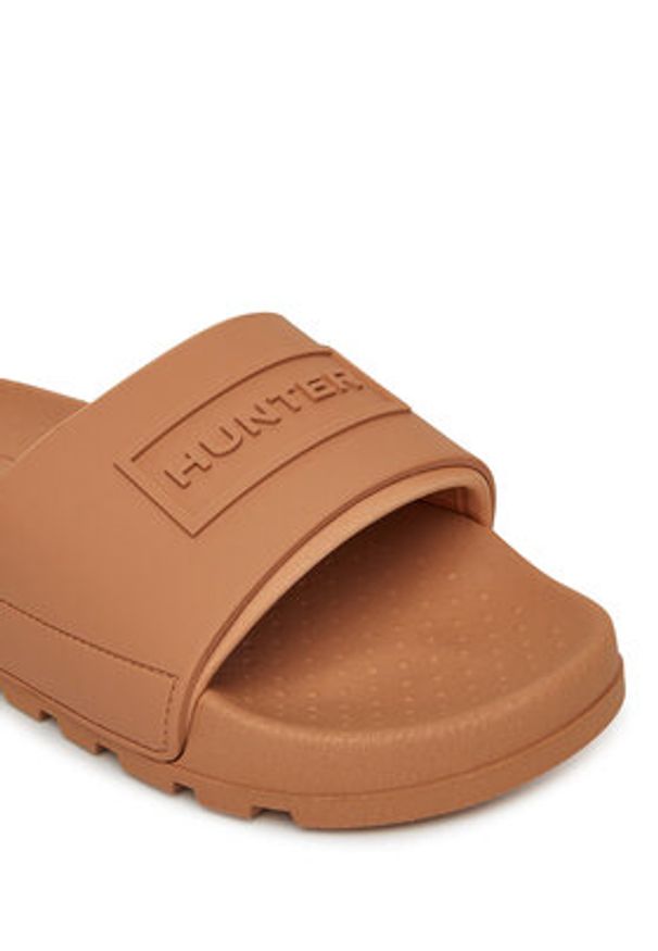 Hunter Klapki HFRU0006251 Beżowy. Kolor: beżowy. Materiał: syntetyk