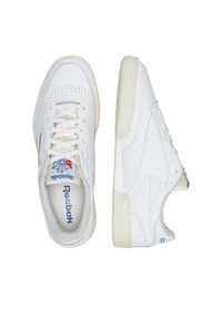 Reebok Sneakersy EO-CLUB C 85 VINTAGE 100007875 Biały. Kolor: biały. Materiał: skóra. Model: Reebok Club #7