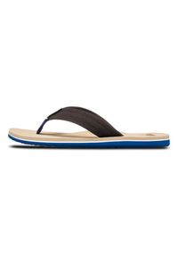 Quiksilver - Sandały dla Mężczyzn MOLOKAI LAYBACK Brązowy. Zapięcie: pasek. Kolor: beżowy. Materiał: guma, syntetyk, materiał. Sezon: lato