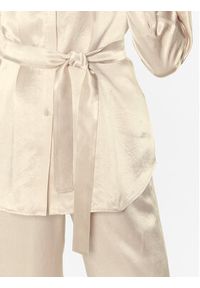 Max Mara Leisure Koszula Holiday 23311102 Beżowy Regular Fit. Kolor: beżowy. Materiał: wiskoza #4