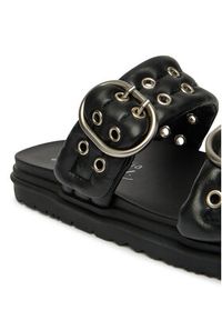 EMU Australia Klapki Bondi Buckle 2.0 W13306 Czarny. Kolor: czarny. Materiał: skóra #6