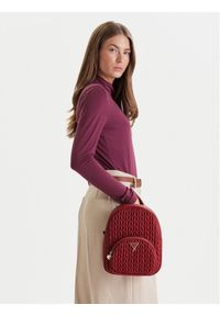 Guess Plecak J5YZ10 WHEG0 Czerwony. Kolor: czerwony. Materiał: skóra #1