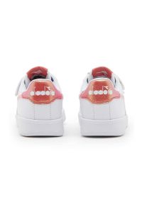 Diadora sneakersy dziecięce Game kolor biały. Nosek buta: okrągły. Zapięcie: rzepy. Kolor: biały. Materiał: guma #5