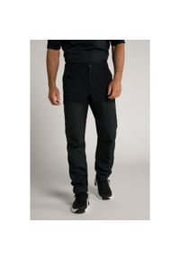 JAY-PI - Męska Spodnie JAI-PI Traveller hydrofobowe wstawki płócienne do rozm. 70. Kolekcja: plus size. Kolor: czarny. Materiał: poliamid, poliester, materiał, elastan #1