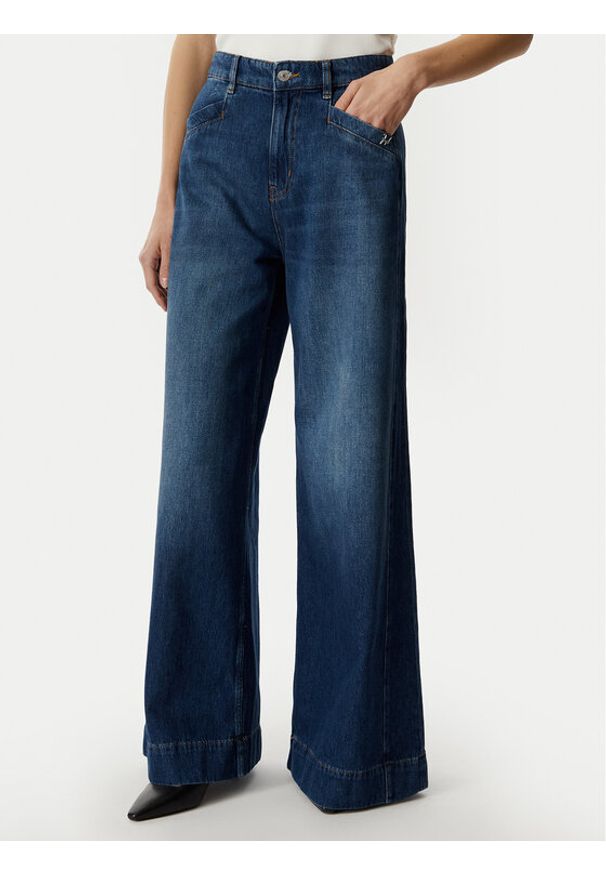 JOOP! Jeansy 263Dt32Elvira 30104372 Granatowy Flare Fit. Kolor: niebieski