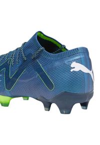 Buty piłkarskie Puma Future Ultimate Low FG/AG M 107359 03 niebieskie. Kolor: niebieski. Materiał: materiał, dzianina. Szerokość cholewki: normalna. Sport: piłka nożna #6