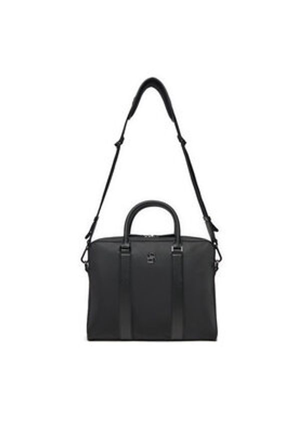 BOSS - Boss Torba na laptopa Icon 50523484 Czarny. Kolor: czarny. Materiał: materiał