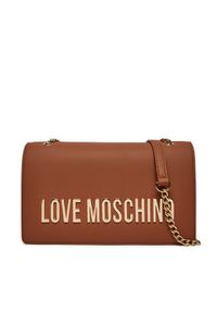 Love Moschino - Torebka LOVE MOSCHINO. Kolor: brązowy