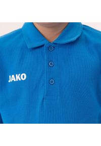Koszulka polo dla dzieci Jako Base. Typ kołnierza: polo. Kolor: niebieski. Materiał: bawełna. Sport: piłka nożna #2