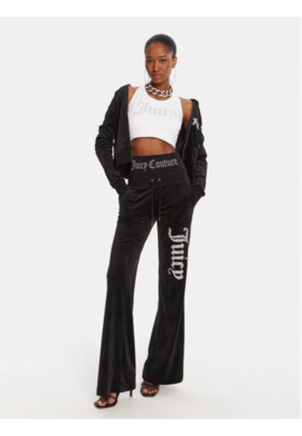 Juicy Couture Sandały HY1500-2 Czarny. Kolor: czarny. Materiał: syntetyk, materiał
