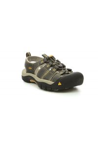 keen - Buty trekkingowe męskie Keen Newport H2. Kolor: szary, wielokolorowy, beżowy. Materiał: syntetyk, skóra, materiał. Sport: turystyka piesza