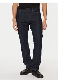 Calvin Klein Jeansy K10K113983 Granatowy Tapered Fit. Kolor: niebieski