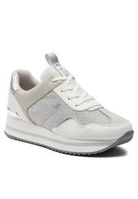 MICHAEL Michael Kors Sneakersy Raina Trainer 43S4RNFSBD Srebrny. Kolor: srebrny. Materiał: materiał