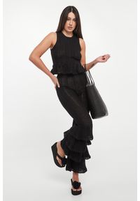 Twinset Milano - Top damski ażurowy TWINSET. Wzór: ażurowy #4