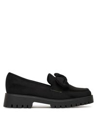 Loafersy DeeZee. Kolor: czarny