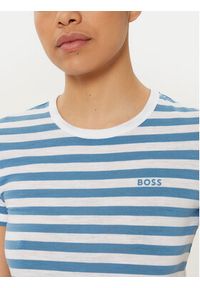 BOSS T-Shirt C_Esla_Striped 50504192 Niebieski Regular Fit. Kolor: niebieski. Materiał: bawełna #2