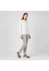 Sneakersy damskie S.Barski, cholewka ze skóry naturalnej zamszowej z tekstylnymi panelami kontrastowe wstawki boczne klasyczne sznurowaniem masywna p. Okazja: na co dzień. Zapięcie: sznurówki. Kolor: zielony. Materiał: zamsz, skóra. Szerokość cholewki: normalna #8