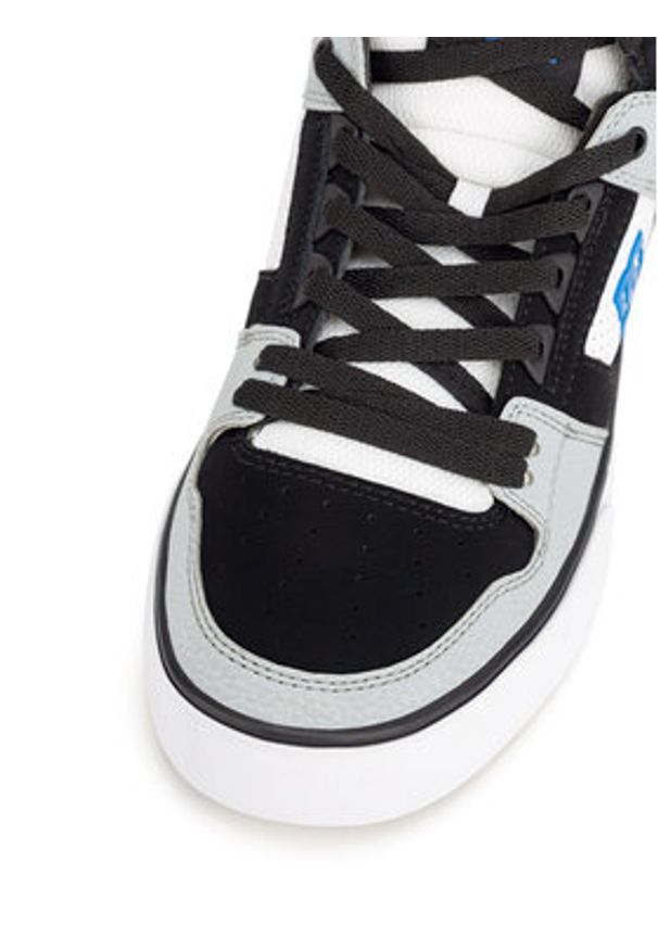 DC Sneakersy PURE HIGH-TOP WC ADYS400043-XKWB Szary. Kolor: szary. Materiał: skóra