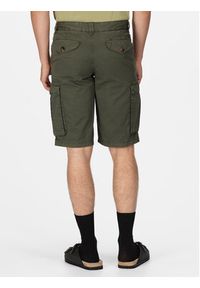 Regatta Szorty materiałowe Shorebay Short RMJ221 Khaki Regular Fit. Kolor: brązowy. Materiał: bawełna