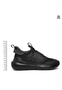 Adidas - adidas Sneakersy Tensaur Comfort JR7662 Czarny. Kolor: czarny. Materiał: materiał #2