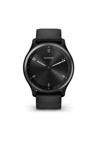 GARMIN - Garmin vivomove Sport czarny. Rodzaj zegarka: cyfrowe. Kolor: czarny. Styl: sportowy