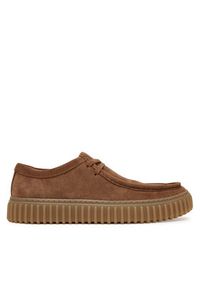 Clarks Półbuty Torhill Lo 26187376 Brązowy. Kolor: brązowy. Materiał: skóra, zamsz #2