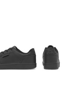 Kappa Sneakersy Logo Malone 4 341R5DW-A1T Czarny. Kolor: czarny. Materiał: skóra