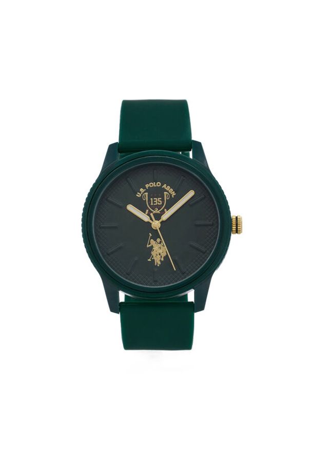 U.S. Polo Assn. Zegarek 135Th Anniversary USP7318GR Zielony. Kolor: zielony