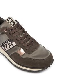 Napapijri Sneakersy Astra NP0A88XQ Brązowy. Kolor: brązowy. Materiał: materiał #6