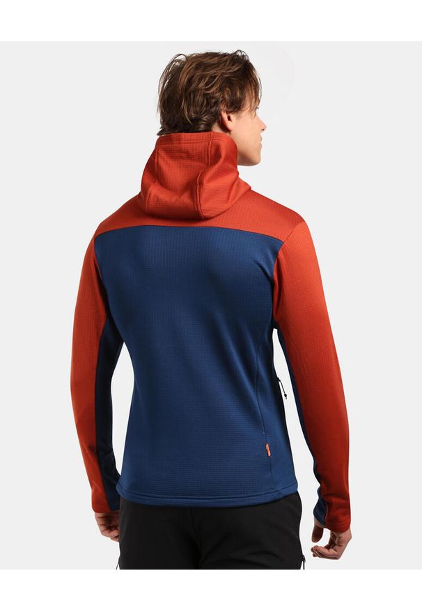 Męska bluza polarowa Kilpi SEVELEN-M. Kolor: niebieski. Materiał: polar. Sport: turystyka piesza