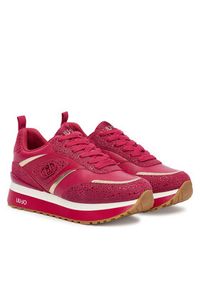 Liu Jo Sneakersy Maxi Wonder 97 BA6007 PX808 Różowy. Kolor: różowy. Materiał: skóra #2