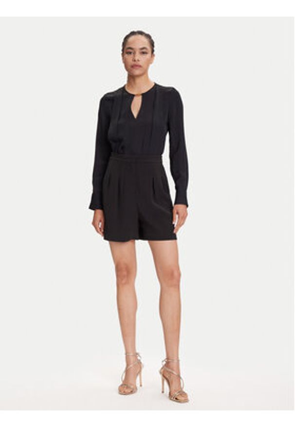 Marciano Guess Bluzka 5YGH14 czar7356A Czarny Regular Fit. Kolor: czarny. Materiał: wiskoza