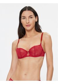 Chantelle Biustonosz z fiszbiną C21U50 Czerwony. Kolor: czerwony. Materiał: syntetyk
