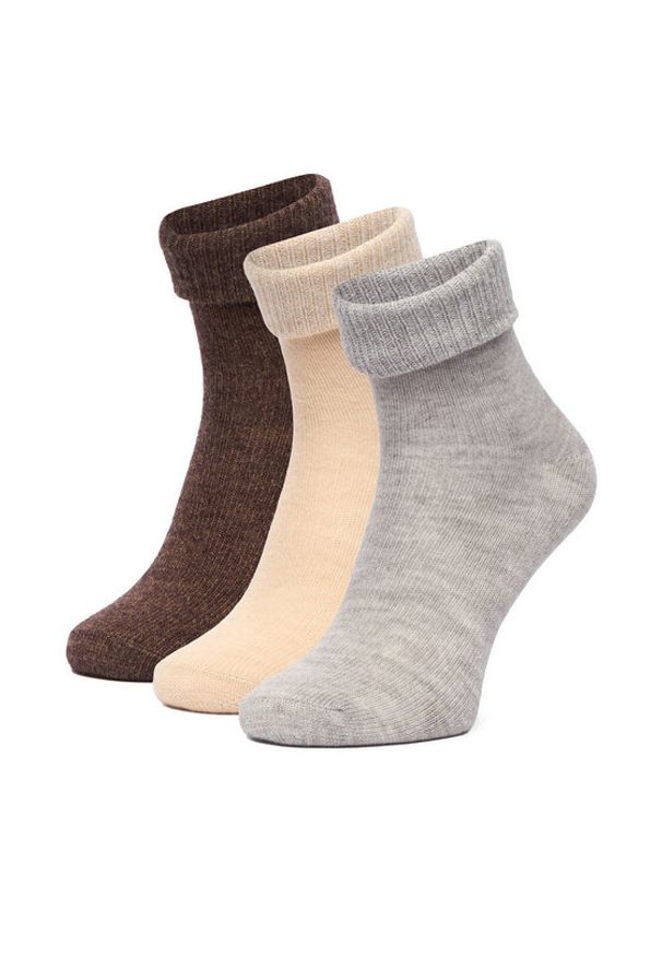 Nine West Skarpety długie CEO_KR_NW_101_W_AW25_(3-PACK) Kolorowy. Materiał: akryl. Wzór: kolorowy