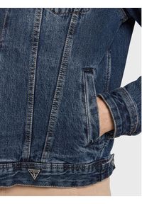 Guess Kurtka jeansowa Dillon M2GXN1 D4HW3 Granatowy Regular Fit. Kolor: niebieski. Materiał: jeans, bawełna #5