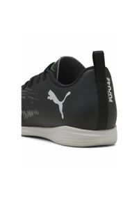 Puma - Młodzieżowe halowe buty piłkarskie FUTURE 8 PLAY IT PUMA. Kolor: wielokolorowy, czarny, zielony. Materiał: guma, syntetyk. Szerokość cholewki: normalna. Sport: piłka nożna