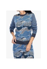 KAVU - Sweter damski Kavu Hillrose. Kolor: niebieski