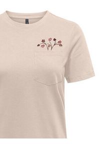 only - ONLY T-Shirt Polly 15317989 Różowy Regular Fit. Kolor: różowy. Materiał: bawełna #7
