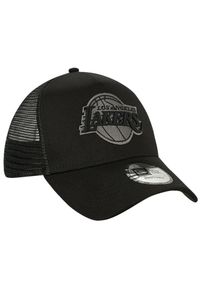 New Era - czapka trucker nba Los Angeles Lakers. Kolor: czarny. Styl: sportowy