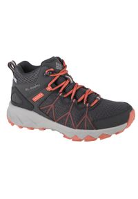 columbia - Buty trekkingowe damskie, Columbia Peakfreak II Mid Outdry. Kolor: wielokolorowy, szary. Materiał: guma, materiał, tkanina, syntetyk