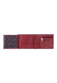 Wittchen - Damski portfel skórzany z fakturą średni. Kolor: czerwony. Materiał: skóra #6