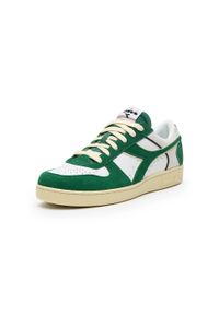 Diadora - Sneakersy DIADORA MAGIC BASKET LOW SUEDE LEATHER. Kolor: zielony