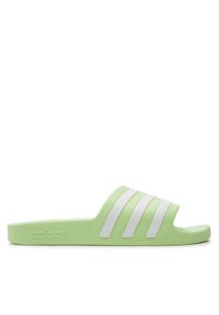 Adidas - Klapki adidas. Kolor: zielony
