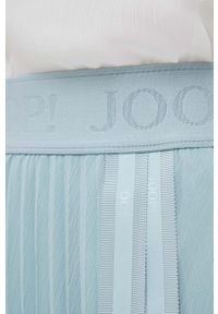 JOOP! - Joop! spódnica kolor turkusowy mini rozkloszowana. Kolor: turkusowy. Materiał: tkanina, materiał #3